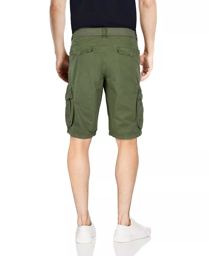 Alfani X-Ray Men's Belted Double Pocket Cargo Shorts Men's Fashion & Accessories