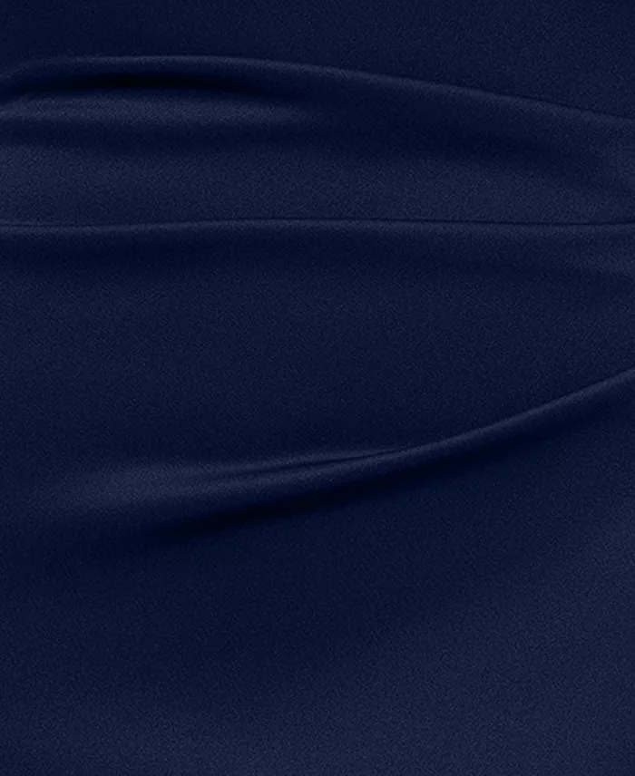 Alfani XSCAPE Women's Off-The-Shoulder Ruffled Side-Slit Gown Women's Fashion Shoes & Accessories