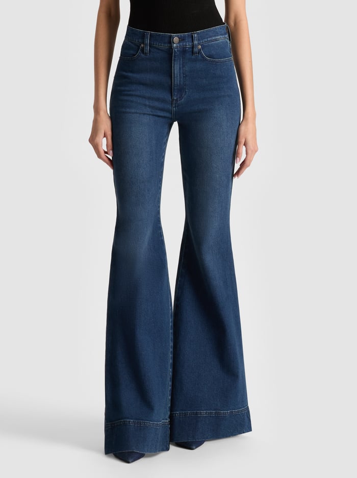 alice & olivia BEAUTIFUL BELL JEAN LOVE TRAIN
