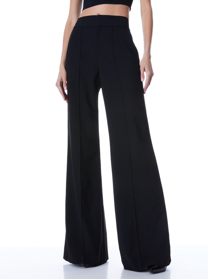 alice & olivia DYLAN PANT BLACK