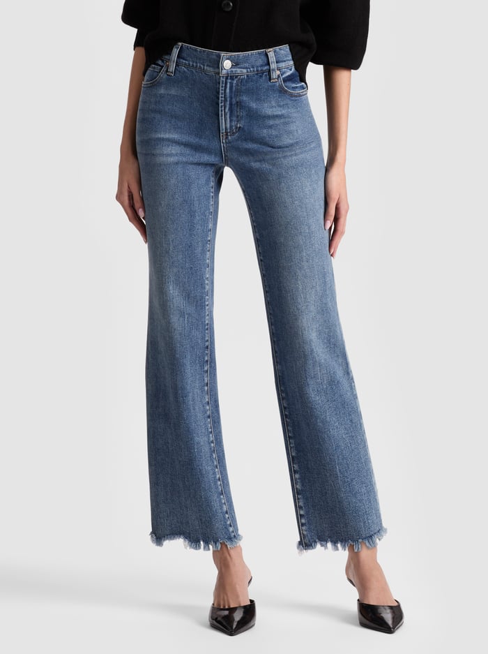alice & olivia EMBER JEAN BROOKLYN BLUE
