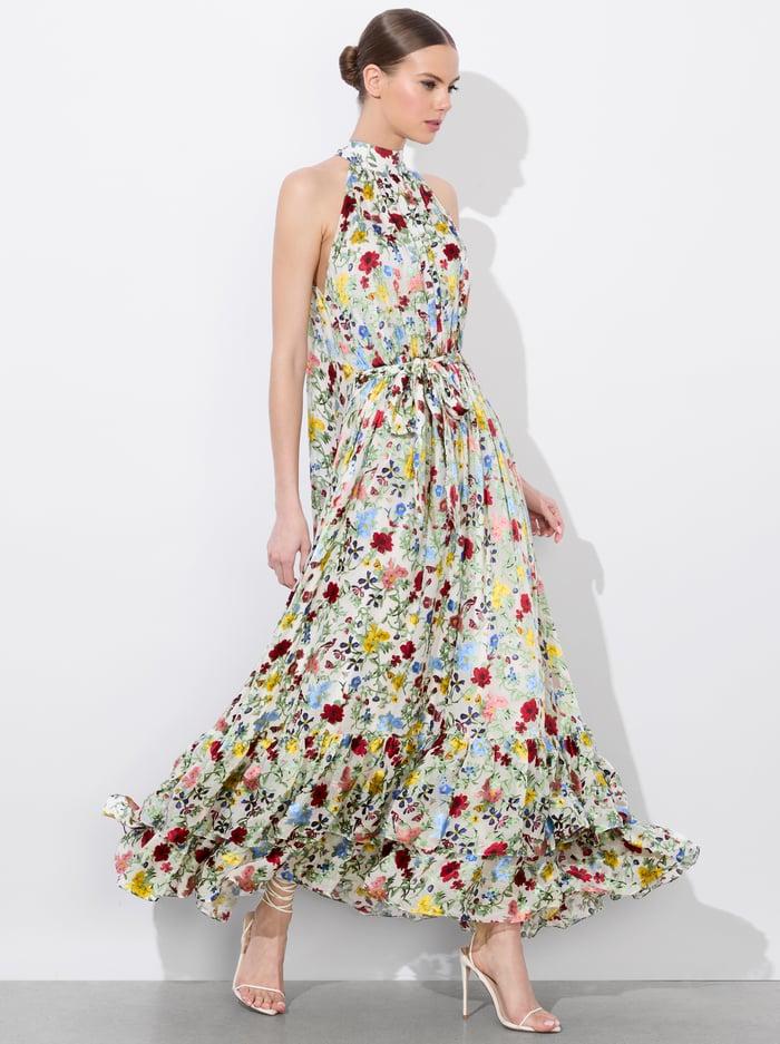 alice & olivia JOVIE MAXI DRESS DOLLHOUSE