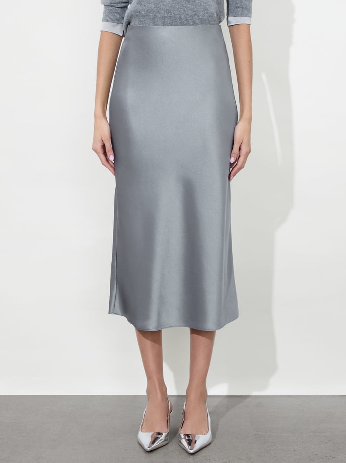 alice & olivia MAEVE SLIP SKIRT CHINO