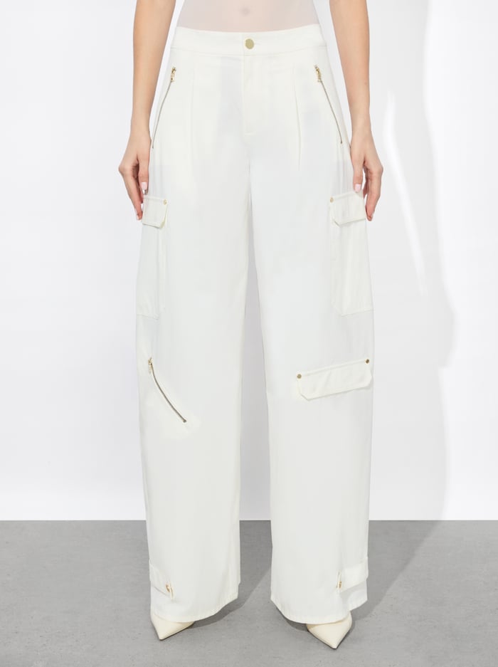 alice & olivia MILO CARGO PANT BLACK