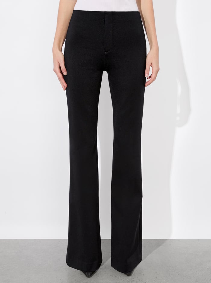 alice & olivia YUKI TROUSER BLACK