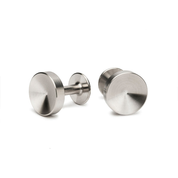 alice made this Alice Made This | Alexander Steel Minimalist Cufflinks for Men Cufflinks