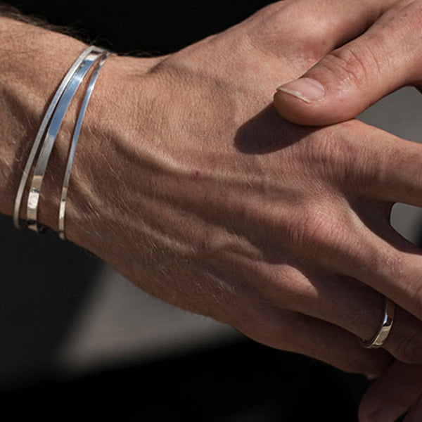 Alice Made This Alice Made This | Bancroft Bracelet | Polished Silver Men's Bracelet Bracelets