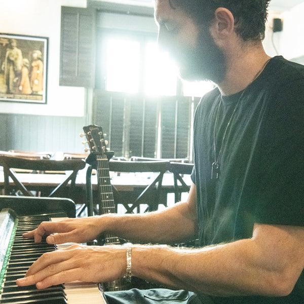 Alice Made This Alice Made This | Bancroft Cloak Scroll Silver Bracelet For Men Bracelets