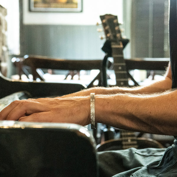 Alice Made This Alice Made This | Bancroft Spiral Silver Bracelet For Men Bracelets