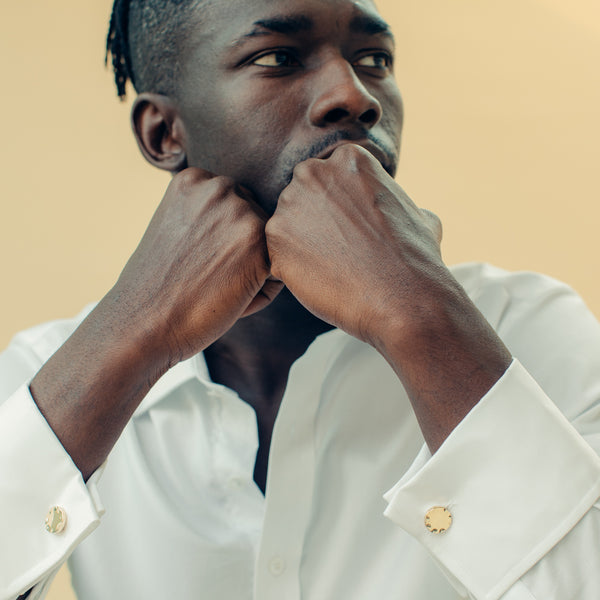 Alice Made This Alice Made This | Designer Mens Cufflinks | Brass Cufflinks Cufflinks