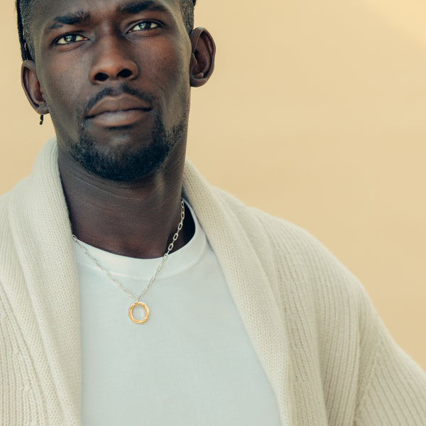 Alice Made This Alice Made This | Designer Silver Jewellery | Hand Forged Necklace Men's Necklace