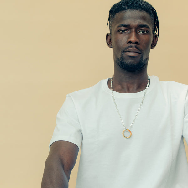 Alice Made This Alice Made This | Designer Silver Necklaces | Hand Forged Necklace Men's Necklace