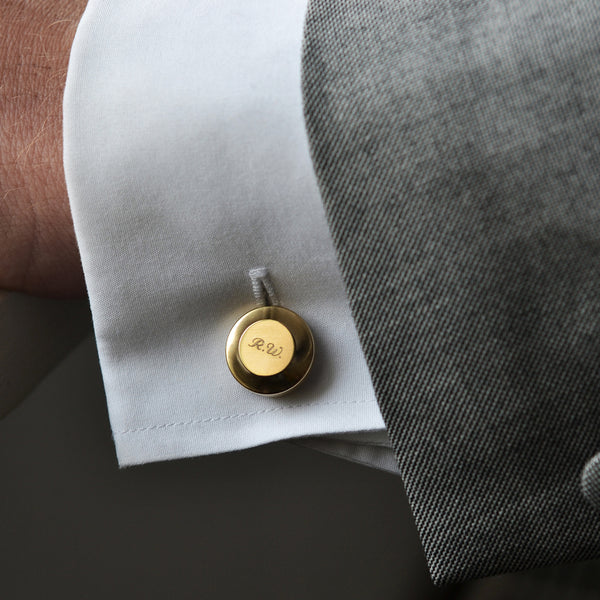Alice Made This Alice Made This | Edward Brass Cufflinks | Designer Cufflinks For Men Cufflinks