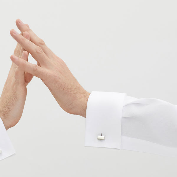 Alice Made This Alice Made This | Erno 925 Silver Polished Cufflinks For Men Cufflinks