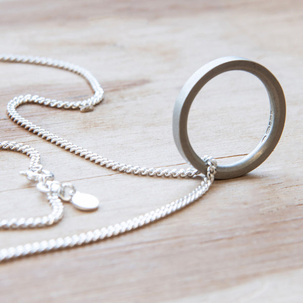 Alice Made This Alice Made This | Halo Silver Necklace For Men Men's Necklace