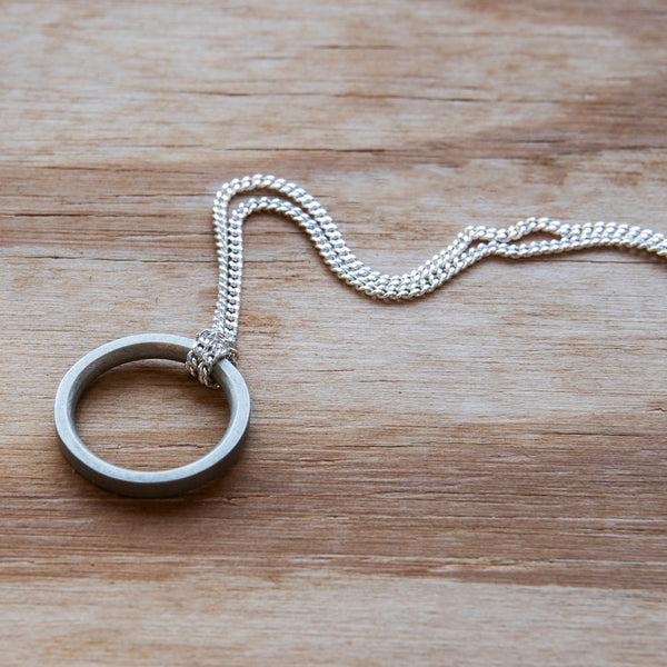 Alice Made This Alice Made This | Halo Silver Necklace For Men Men's Necklace