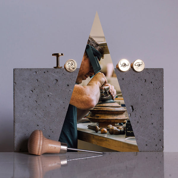 Alice Made This Alice Made This | Hand Engraved Cloak Scrolls Cufflinks | Limited Editions Cufflinks