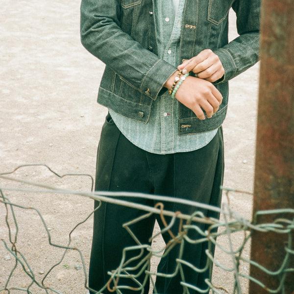 Alice Made This Alice Made This | Hutton Aventurine Bracelet | Personalised Bracelets | Semi Precious Stones Bracelets