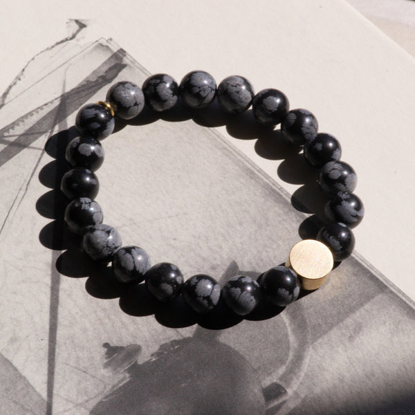 alice made this Alice Made This | Hutton Obsidian Bracelet | Personalised Bracelets | Semi Precious Stones Bracelets