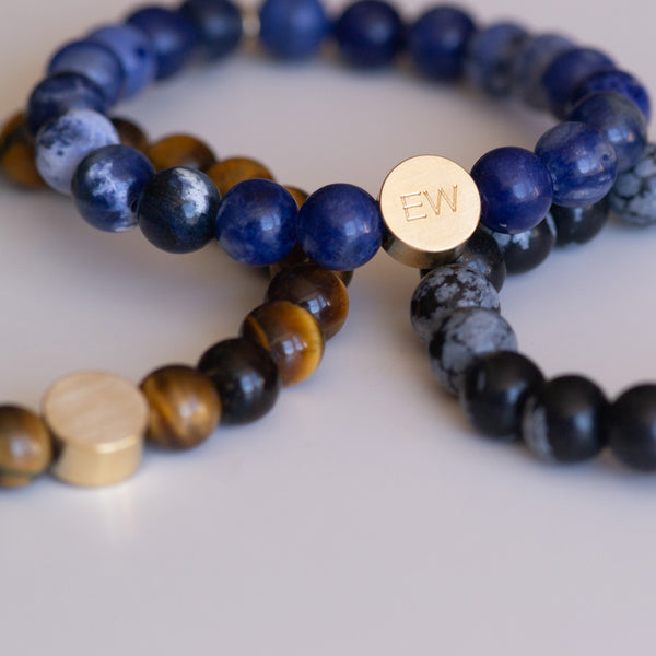 Alice Made This Alice Made This | Hutton Sodalite Bracelet | Personalised Bracelets | Semi Precious Stones Bracelets
