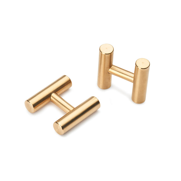 Alice Made This Alice Made This | Kitson Brass Cufflinks | Aerospace Inspired Cufflinks