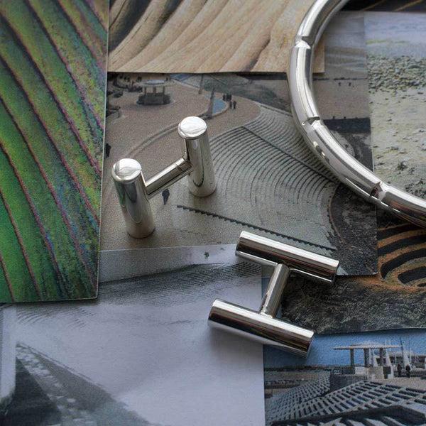 Alice Made This Alice Made This | Kitson Designer Silver Cufflinks For Men Cufflinks