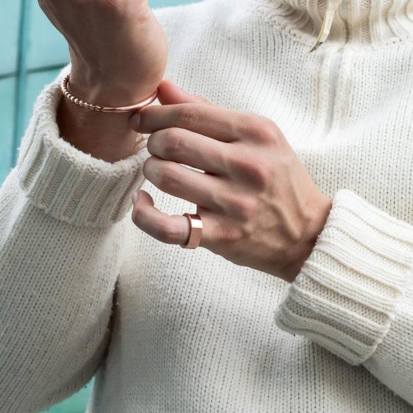 Alice Made This Alice Made This | Oscar Bracelet | Copper Men's Cuff Bracelet Bracelets