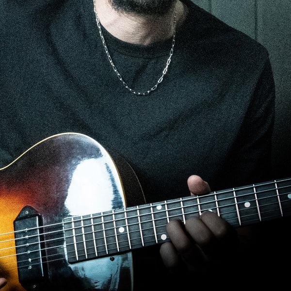 Alice Made This Alice Made This | Quacey Silver Necklace For Men Men's Necklace