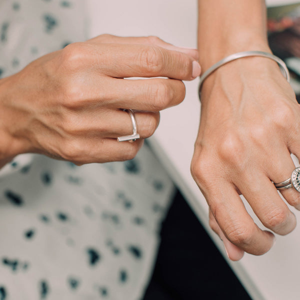 Alice Made This Alice Made This | Solid Silver Bracelet For Women | Limited Edition Women's Bracelet