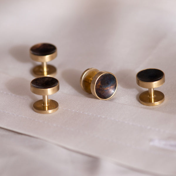 alice made this Bayley Quink brass shirt studs – Alice Made This Stud