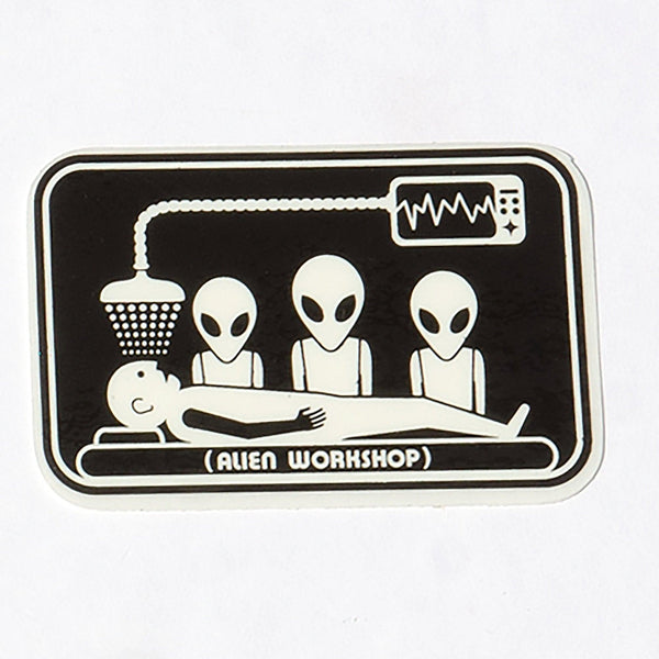 alien workshop AWS Abduction Sticker – Alien Workshop | The Sovereign Sect Sticker