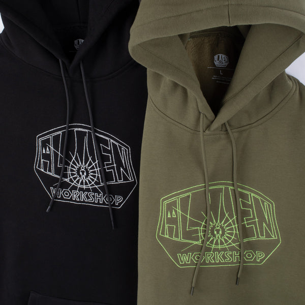 Alien Workshop OG Logo Lines Hoodie Black – Alien Workshop | The Sovereign Sect Sweatshirts