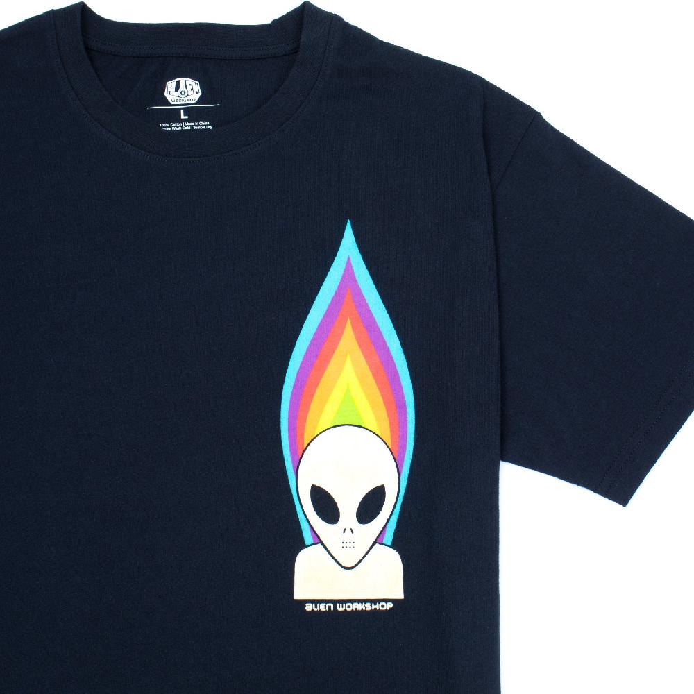 Alien Workshop Torch T-Shirt Navy – Alien Workshop | The Sovereign Sect T-Shirts