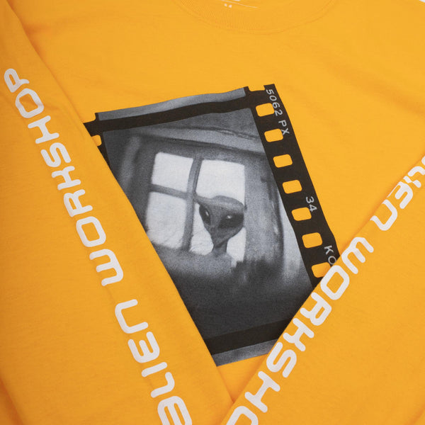Alien Workshop Visitor Evidence L/S T-Shirt Gold – Alien Workshop | The Sovereign Sect Longsleeve T-Shirt