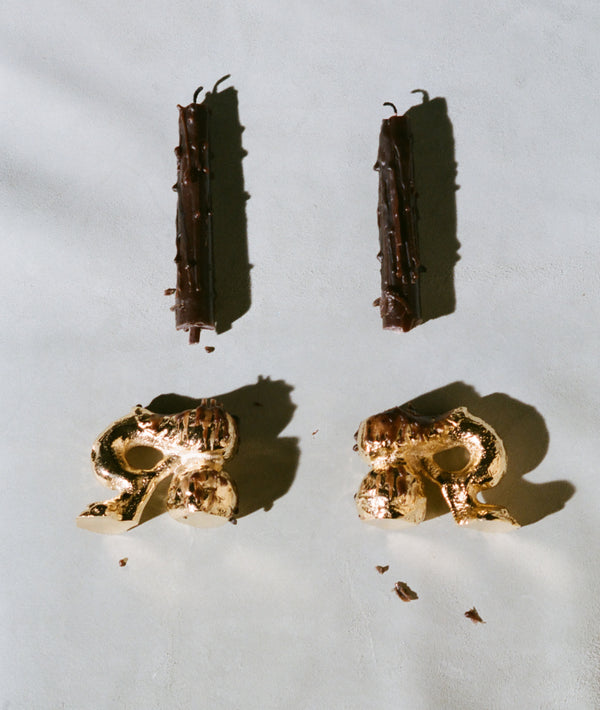 Alighieri The Alighieri Lion Paw Candlestick Decor