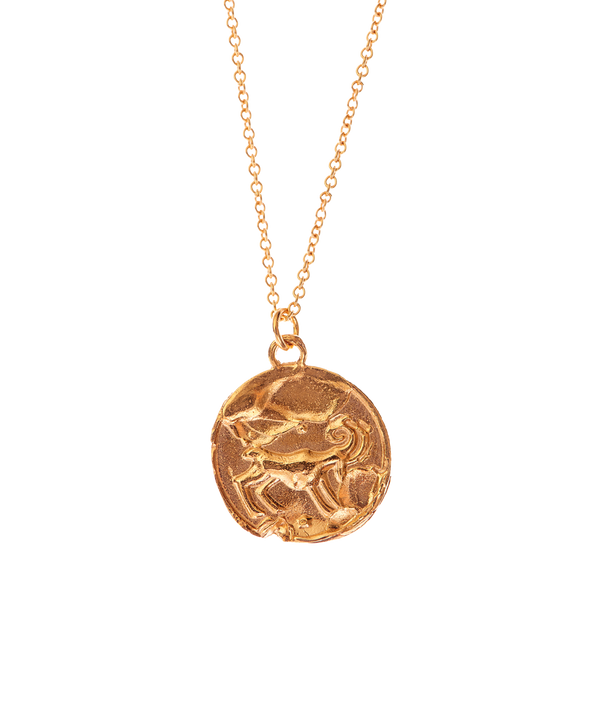 alighieri Aries Necklace | 24k Gold-Plated Zodiac Pendant | Alighieri Necklaces
