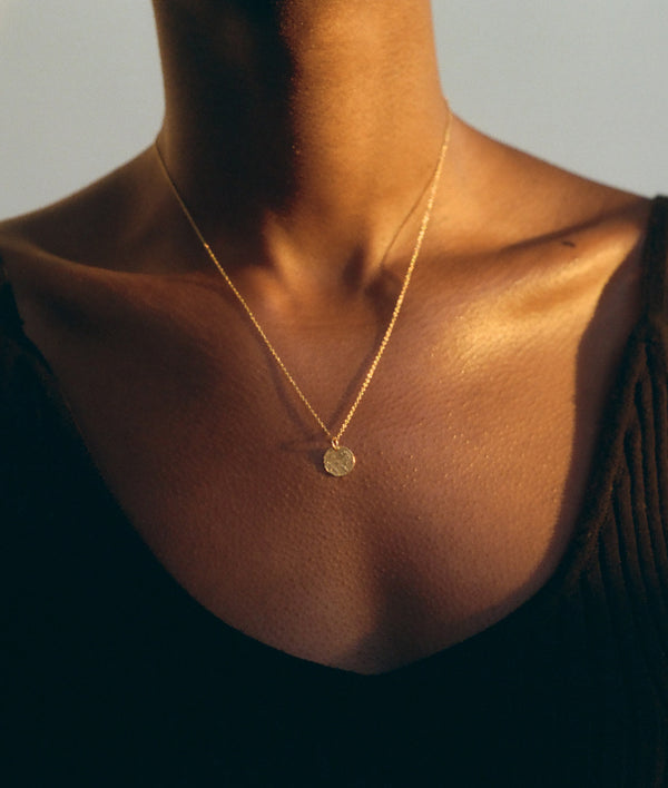 Alighieri Baby Lion Cub Necklace | 24k Gold-Plated Coin | Alighieri Necklaces