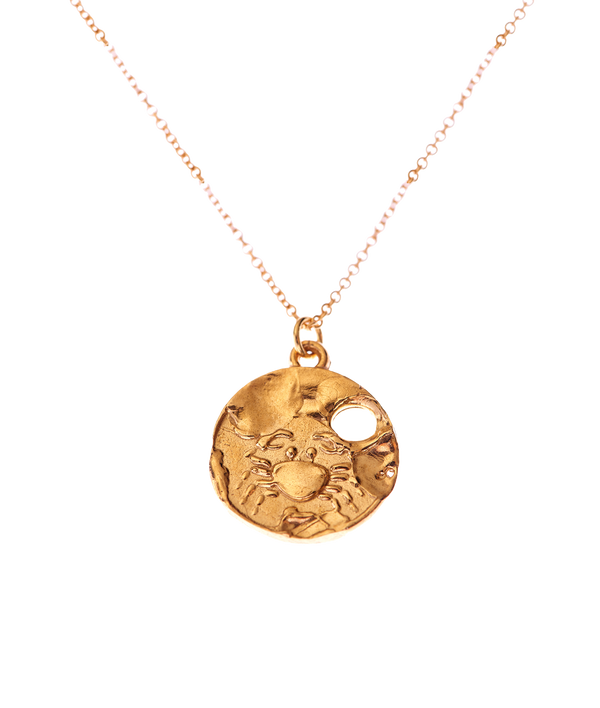 Alighieri Cancer Necklace | 24k Gold-Plated Zodiac Pendant | Alighieri Necklaces