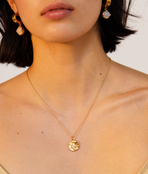 Alighieri Cancer Necklace | 24k Gold-Plated Zodiac Pendant | Alighieri Necklaces