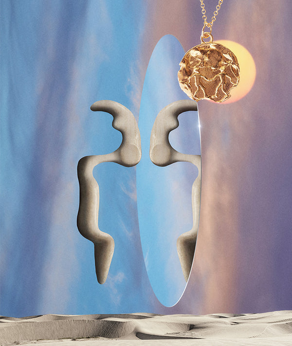 Alighieri Gemini Necklace | 9k Gold Zodiac Pendant | Alighieri Necklaces