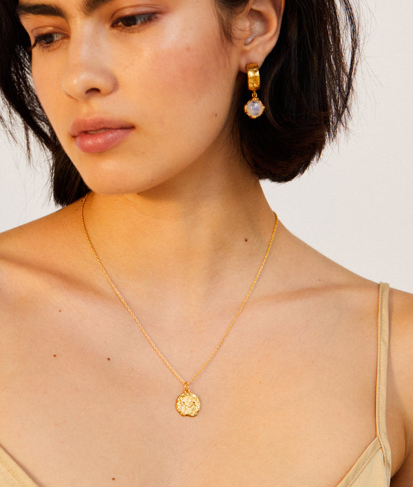 Alighieri Gemini Necklace | 9k Gold Zodiac Pendant | Alighieri Necklaces