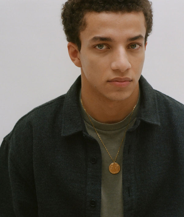 Alighieri Il Leone Medallion | Solid Gold Medallion Necklace | Alighieri Jewellery Necklaces