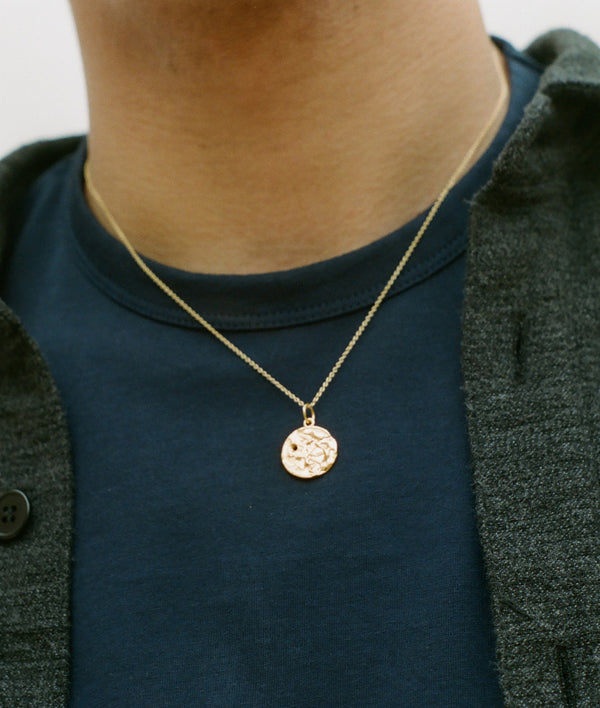 Alighieri Sagittarius Necklace | 9k Gold Zodiac Pendant | Alighieri Necklaces