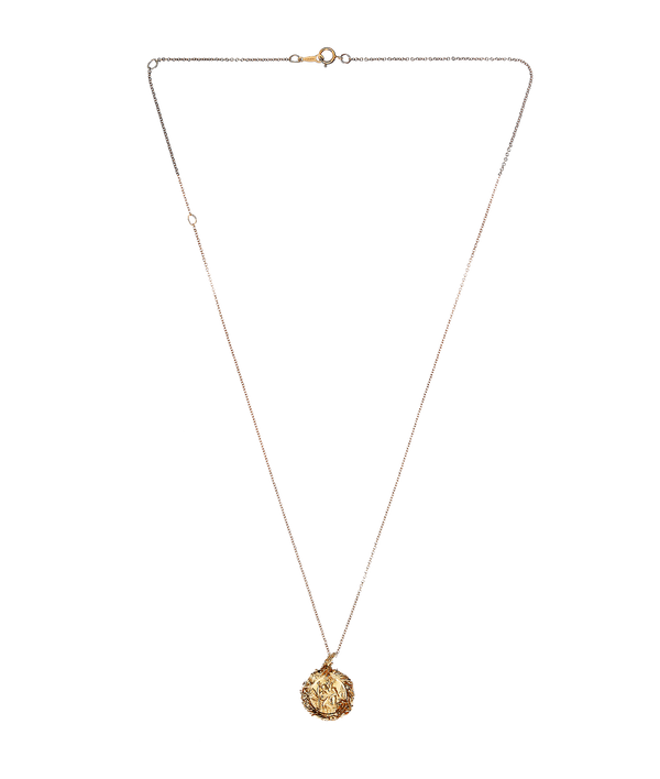 Alighieri St Christopher Necklace | 24 Kt Gold Plated | Alighieri Jewellery Necklaces