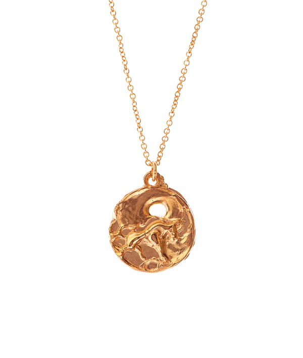 Alighieri Taurus Necklace | 24k Gold-Plated Zodiac Pendant | Alighieri Jewellery Necklaces