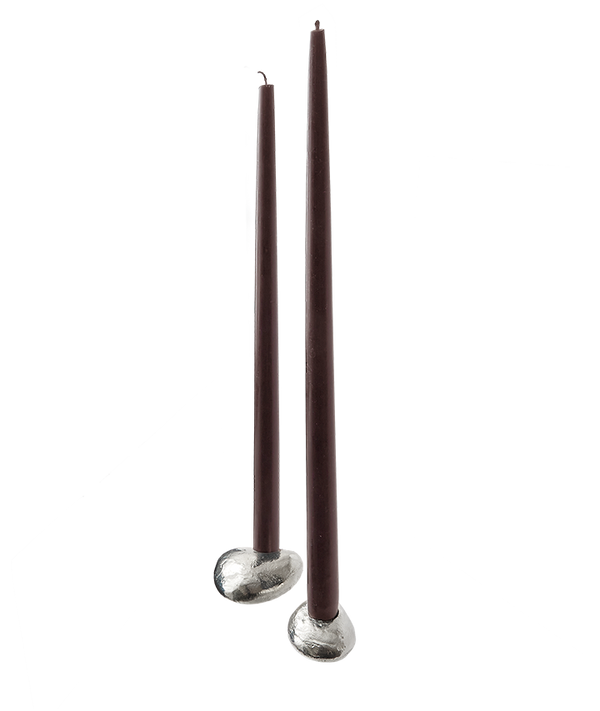 Alighieri The Alighieri Floating Pebble Candlesticks Decor