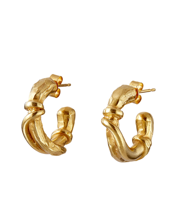 alighieri The Cat's Cradle Hoops – Alighieri Earrings