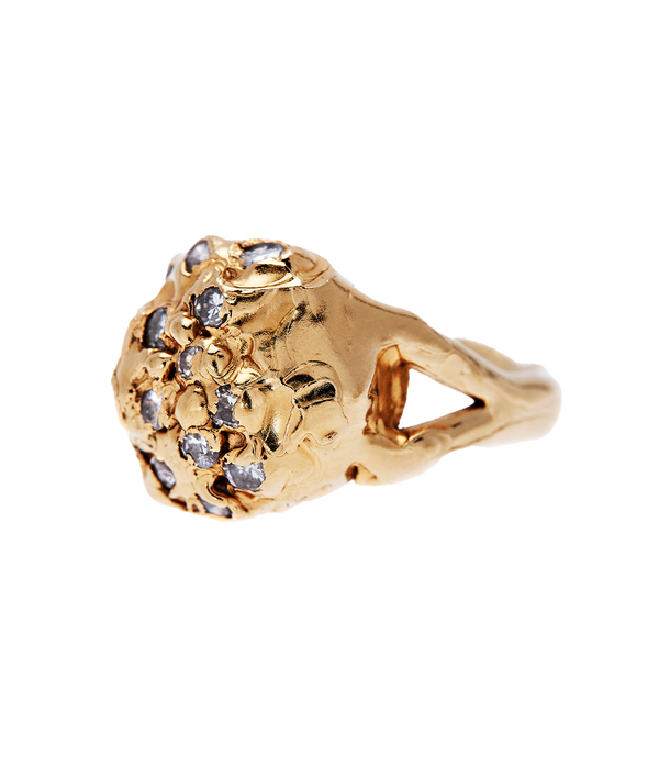 Alighieri The Diamond Dome Ring | Solid Gold Rings | Alighieri Jewellery Rings