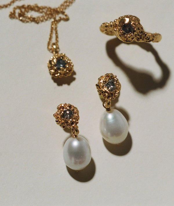 Alighieri The Diamond Spark Earrings | Solid Gold | Alighieri Jewellery Earrings