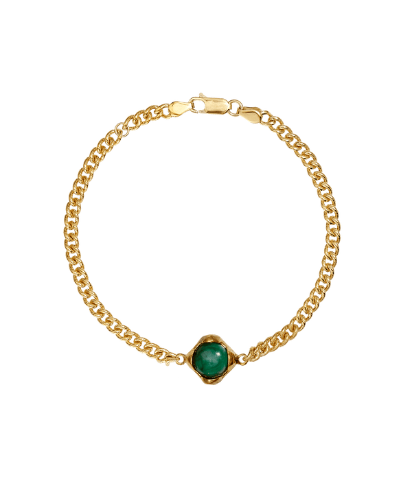 alighieri The Emerald of Adventure Bracelet | Green Gemstone | Alighieri Jewellery Bracelets